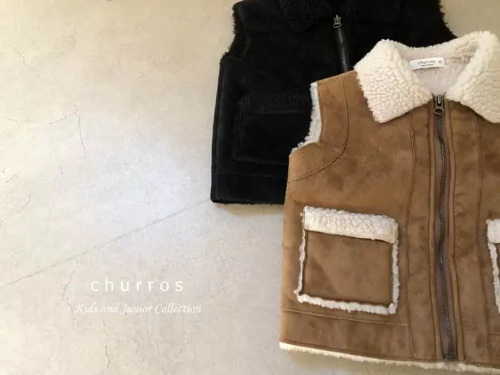 Churros - Korean Children Fashion - #todddlerfashion - Mustang Vest - 9