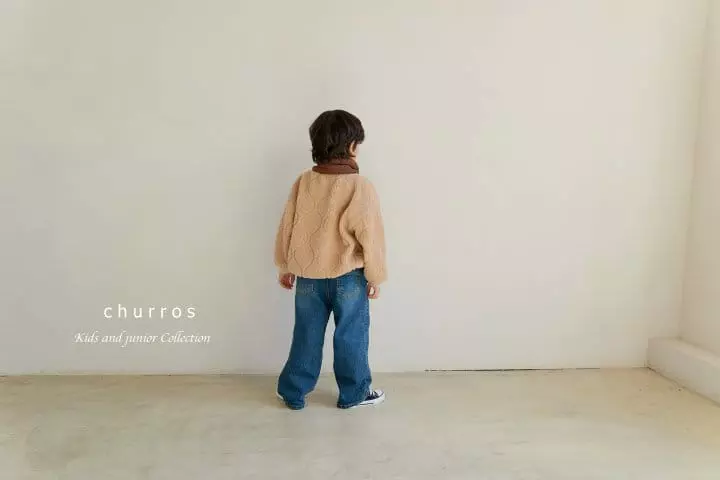 Churros - Korean Children Fashion - #todddlerfashion - Wave Dumble Sweatshirt - 6