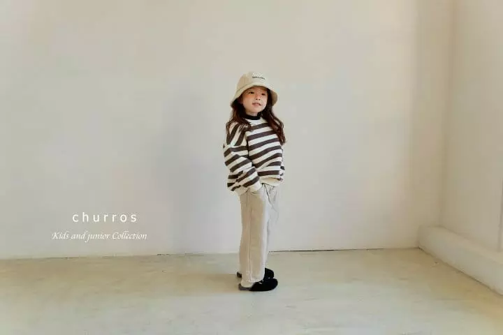 Churros - Korean Children Fashion - #toddlerclothing - Peach Pants - 8
