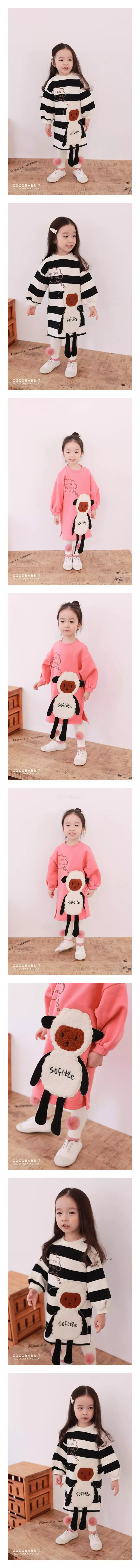 Coco Rabbit - Korean Children Fashion - #prettylittlegirls - Fleece One-piece