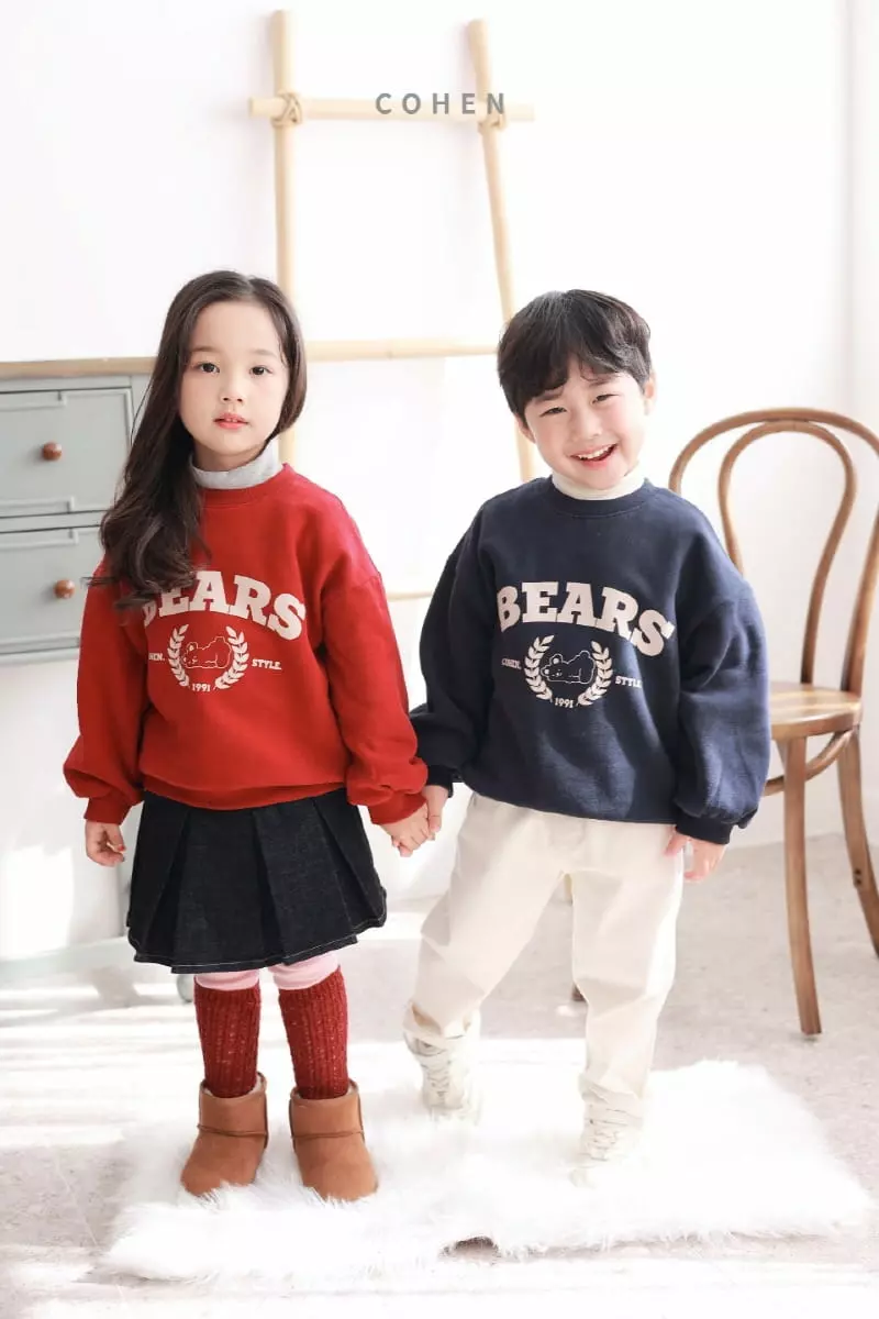 Cohen - Korean Children Fashion - #childofig - Bears Sweatshirt