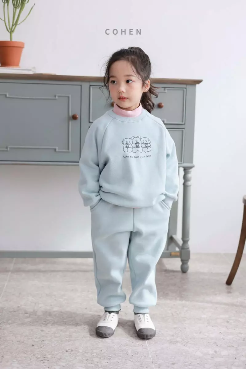 Cohen - Korean Children Fashion - #childofig - Three Bears Top Bottom Set - 9