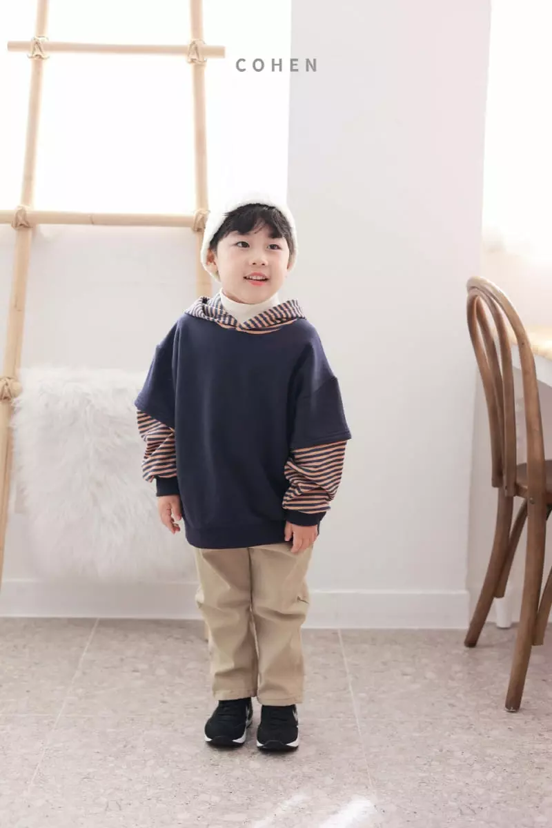 Cohen - Korean Children Fashion - #childrensboutique - Stripes Hoody - 3