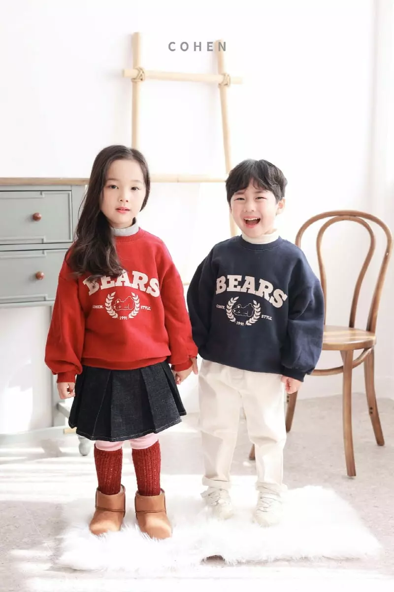 Cohen - Korean Children Fashion - #childrensboutique - Bears Sweatshirt - 2