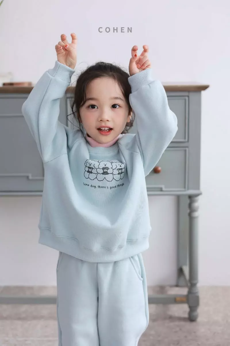 Cohen - Korean Children Fashion - #childrensboutique - Three Bears Top Bottom Set - 10