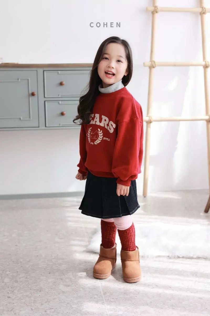 Cohen - Korean Children Fashion - #childrensboutique - Denim Span Skirt Pants - 5