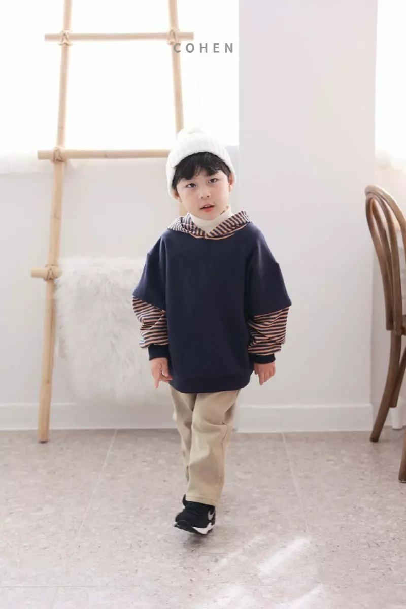 Cohen - Korean Children Fashion - #childrensboutique - Stripes Hoody - 4