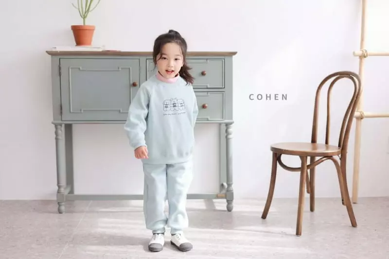 Cohen - Korean Children Fashion - #discoveringself - Three Bears Top Bottom Set - 12