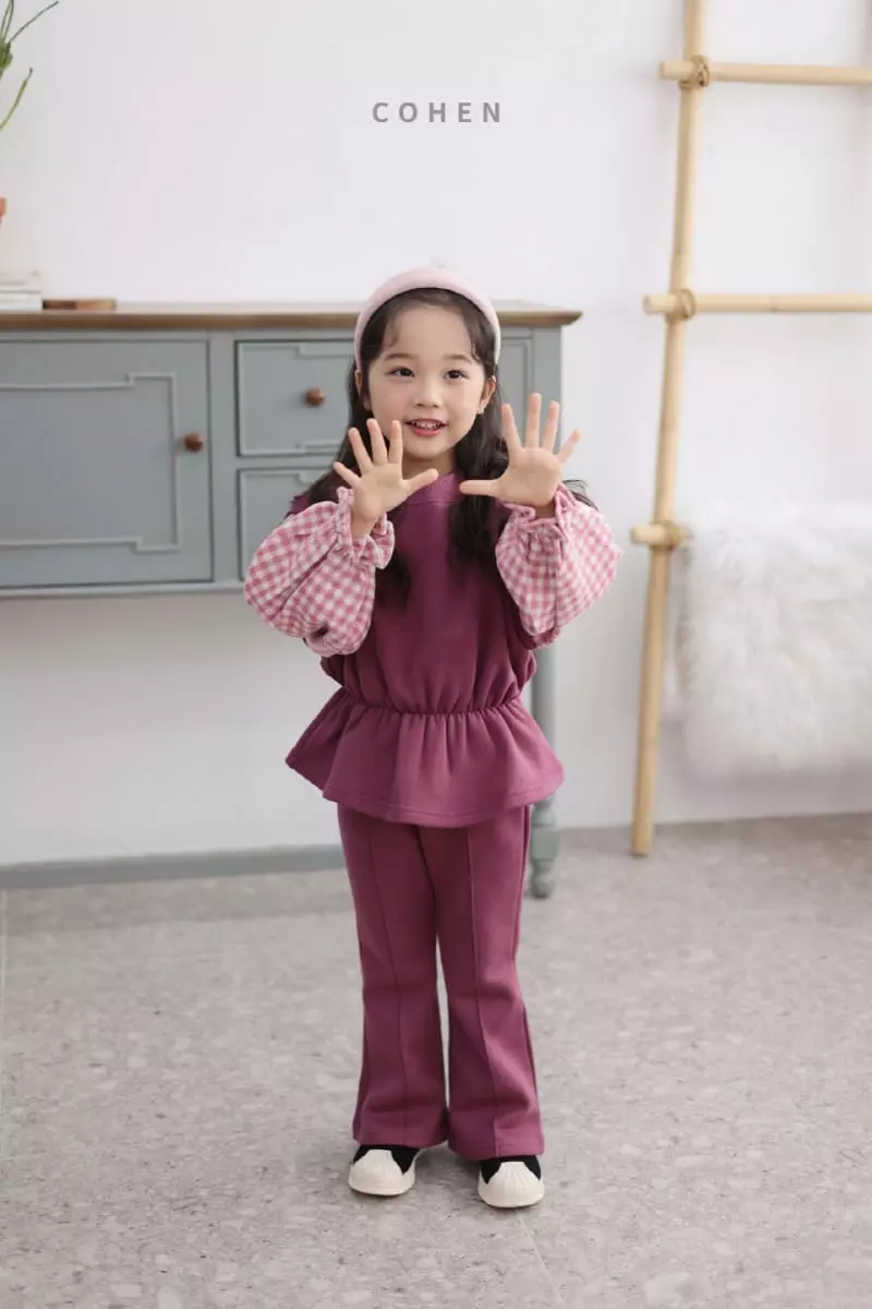 Cohen - Korean Children Fashion - #fashionkids - Honey Top Bottom Set - 12