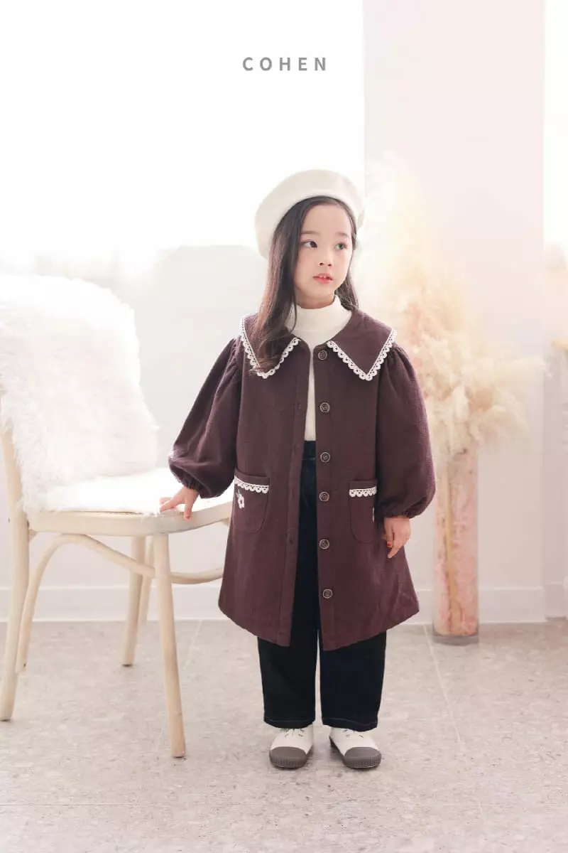 Cohen - Korean Children Fashion - #fashionkids - Flower Embroidery One-piece - 3