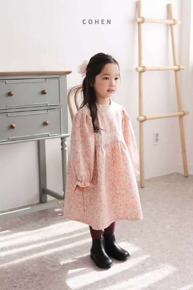 Cohen - Korean Children Fashion - #fashionkids - Neck Lace One-piece - 2