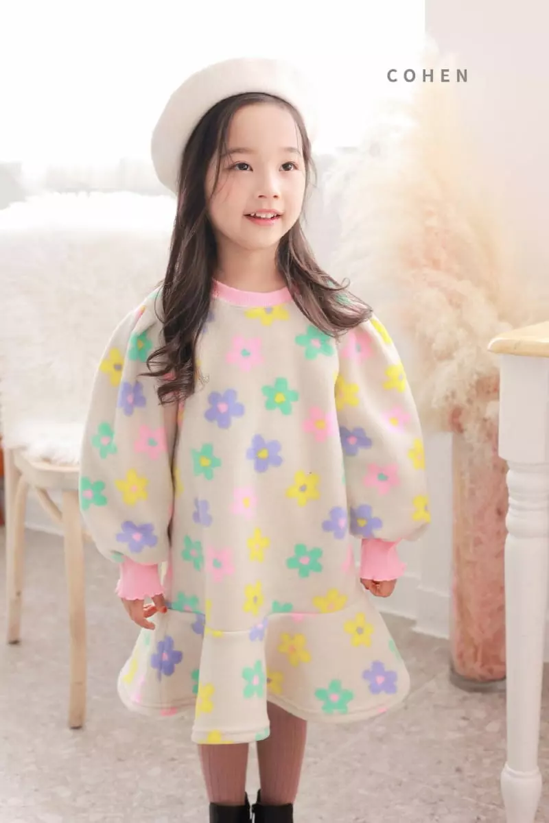 Cohen - Korean Children Fashion - #kidsshorts - Poly Flower One-piece - 8