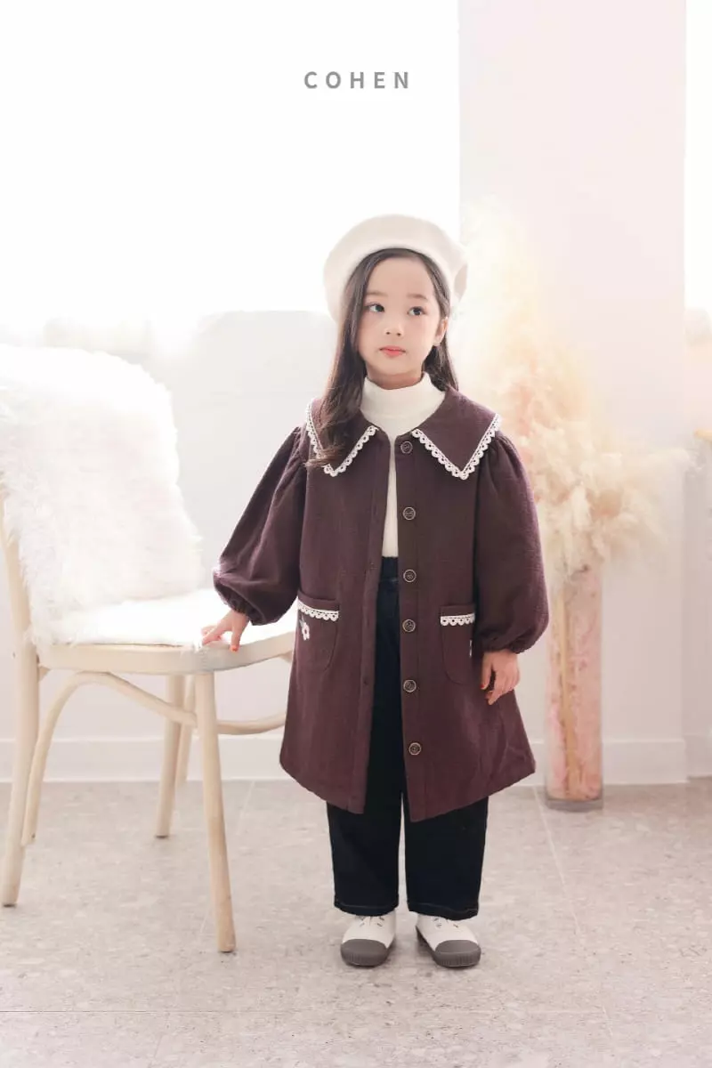 Cohen - Korean Children Fashion - #fashionkids - Flower Embroidery One-piece - 4