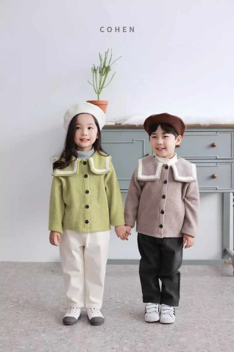 Cohen - Korean Children Fashion - #kidsstore - Sailor Cardigan - 2