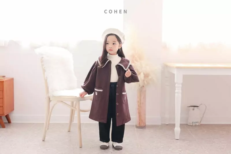 Cohen - Korean Children Fashion - #kidsstore - Flower Embroidery One-piece - 5