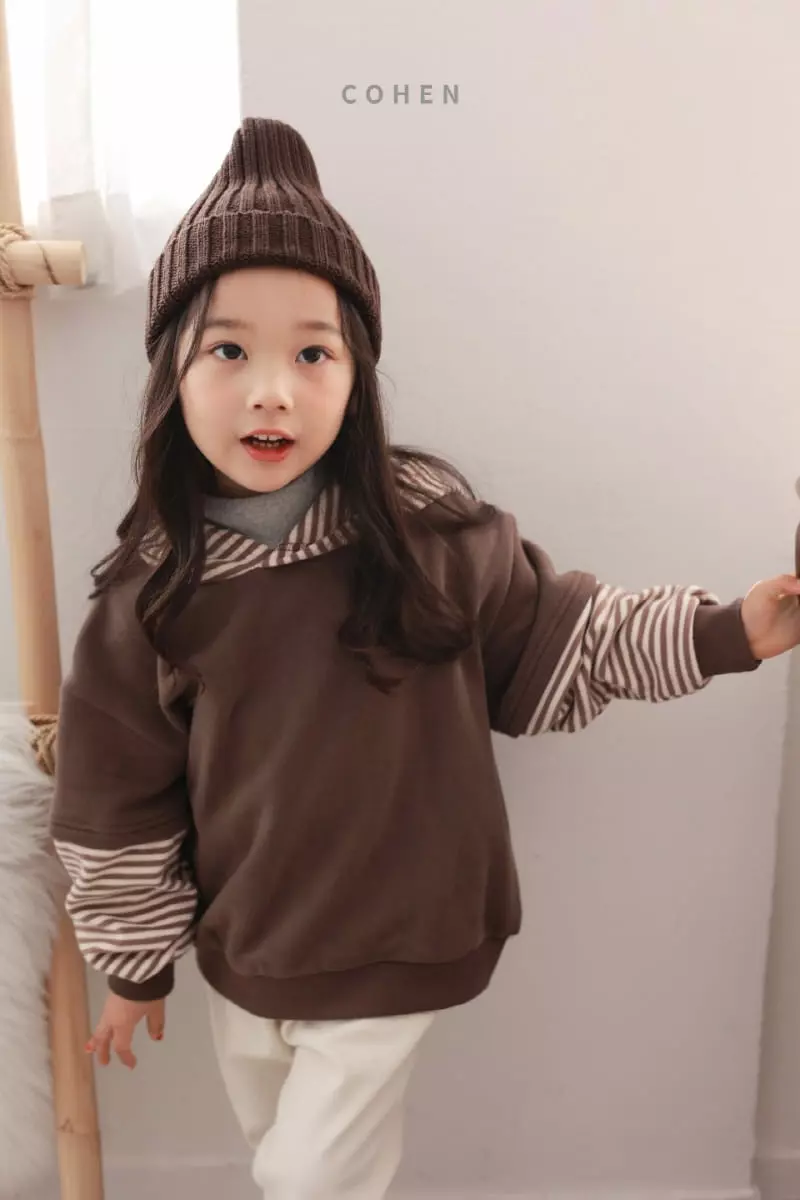 Cohen - Korean Children Fashion - #kidzfashiontrend - Stripes Hoody - 9