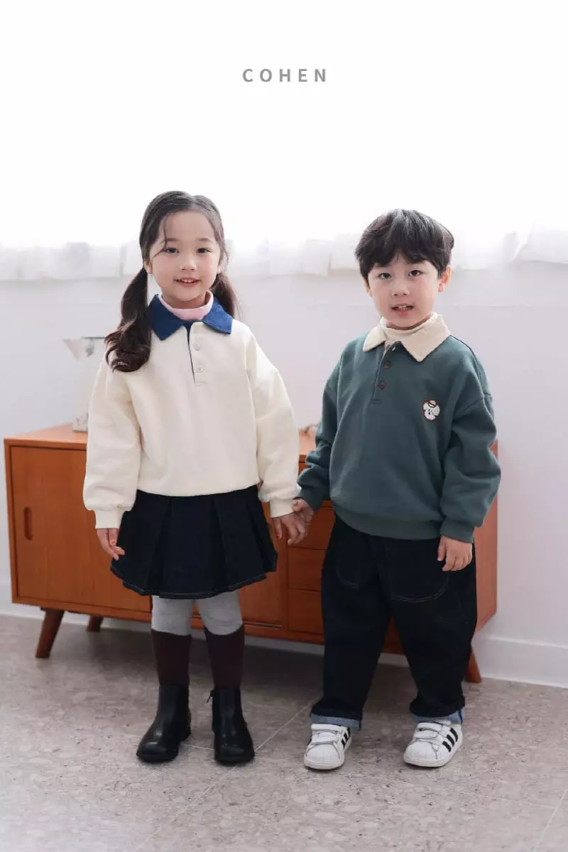 Cohen - Korean Children Fashion - #kidzfashiontrend - Puppy Collar Tee - 7