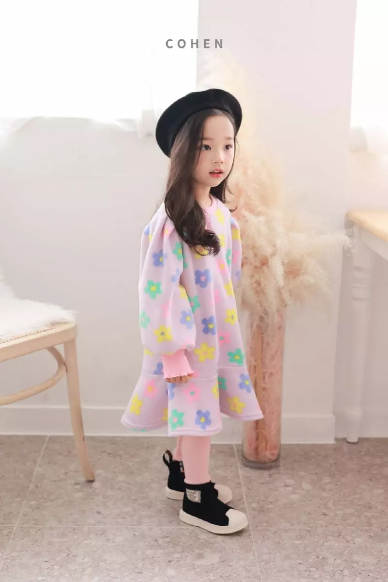 Cohen - Korean Children Fashion - #littlefashionista - Poly Flower One-piece - 12