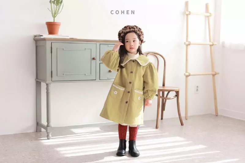 Cohen - Korean Children Fashion - #magicofchildhood - Flower Embroidery One-piece - 9