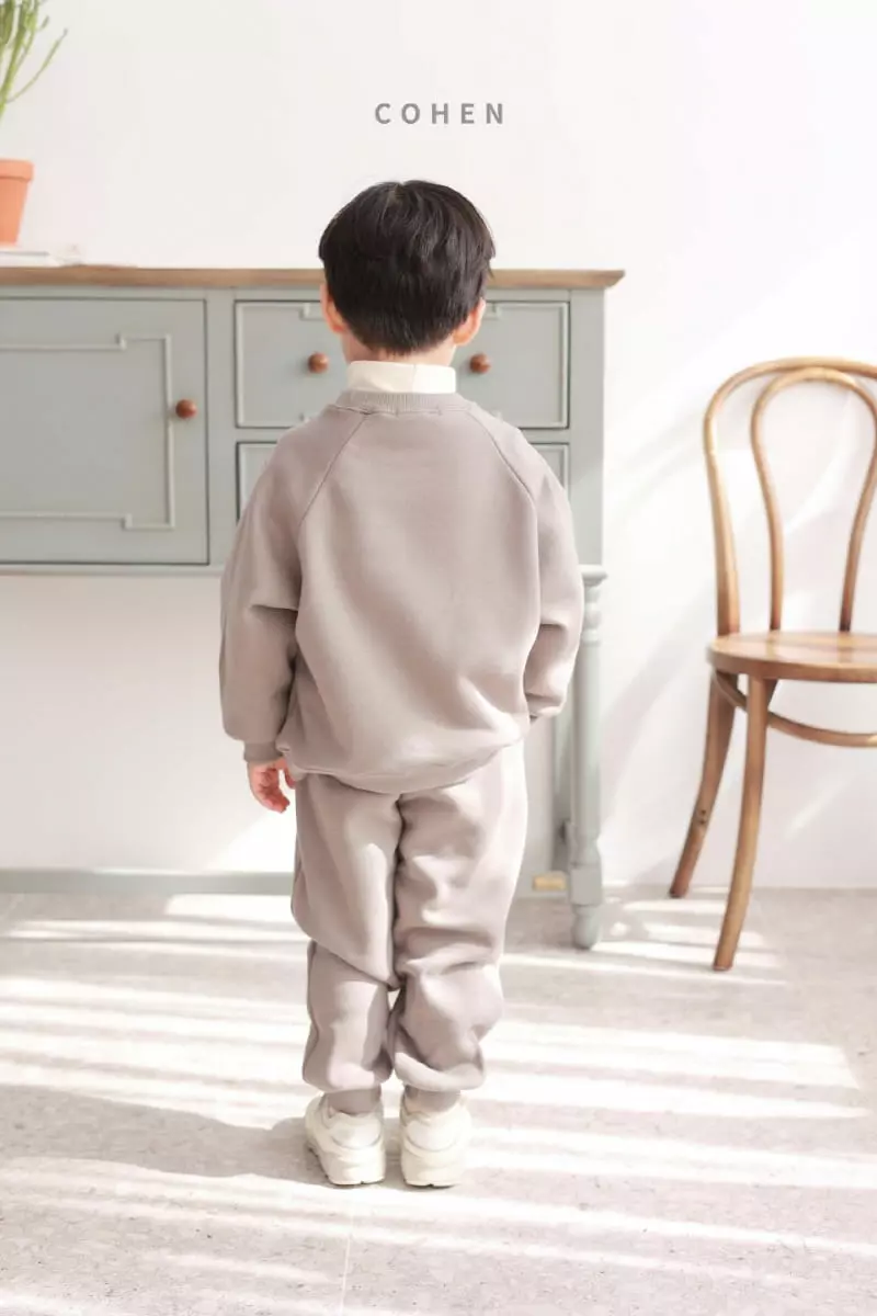 Cohen - Korean Children Fashion - #minifashionista - Three Bears Top Bottom Set - 6