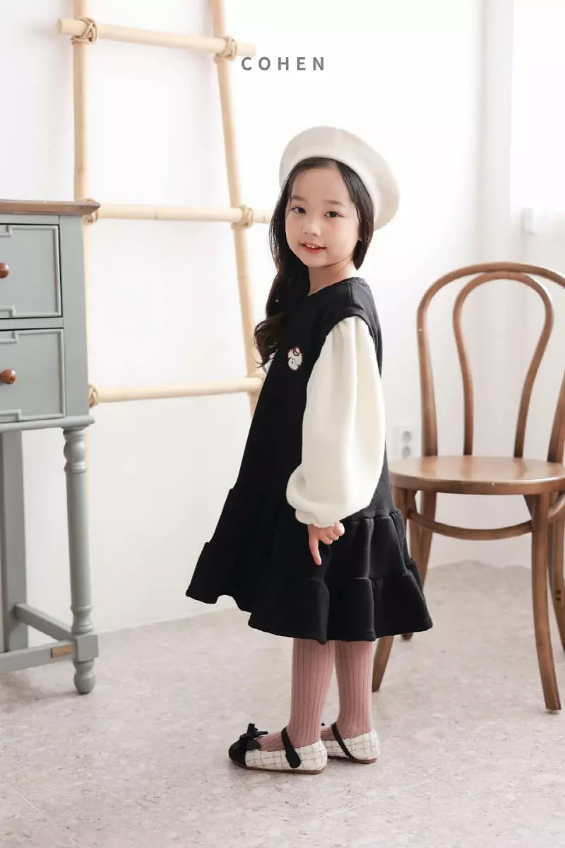Cohen - Korean Children Fashion - #minifashionista - Color Puppy One-piece - 11