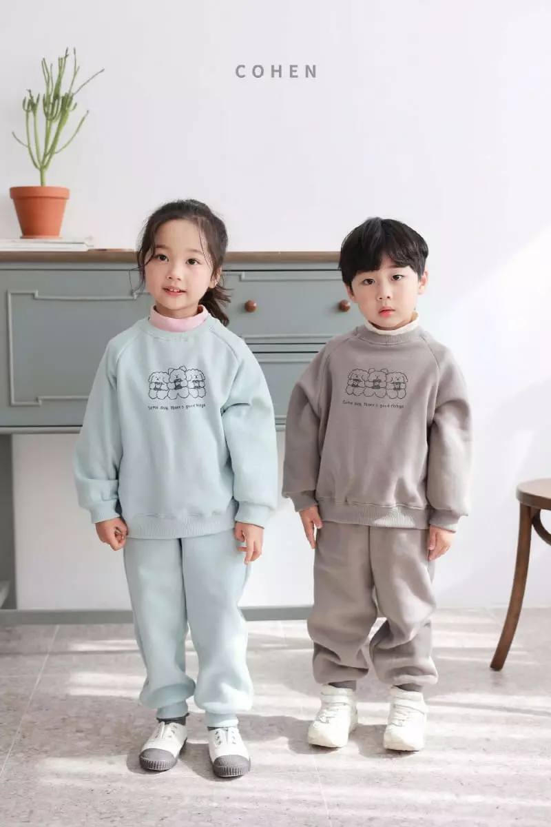 Cohen - Korean Children Fashion - #prettylittlegirls - Three Bears Top Bottom Set - 7