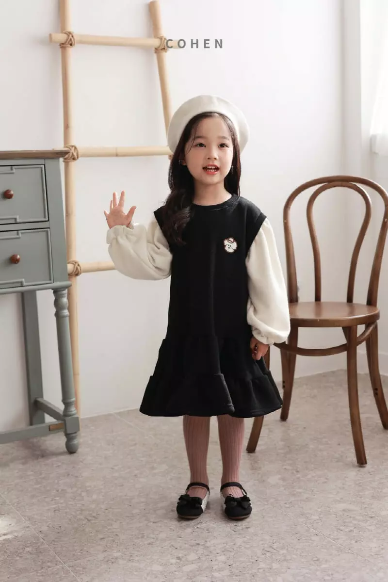 Cohen - Korean Children Fashion - #prettylittlegirls - Color Puppy One-piece - 12