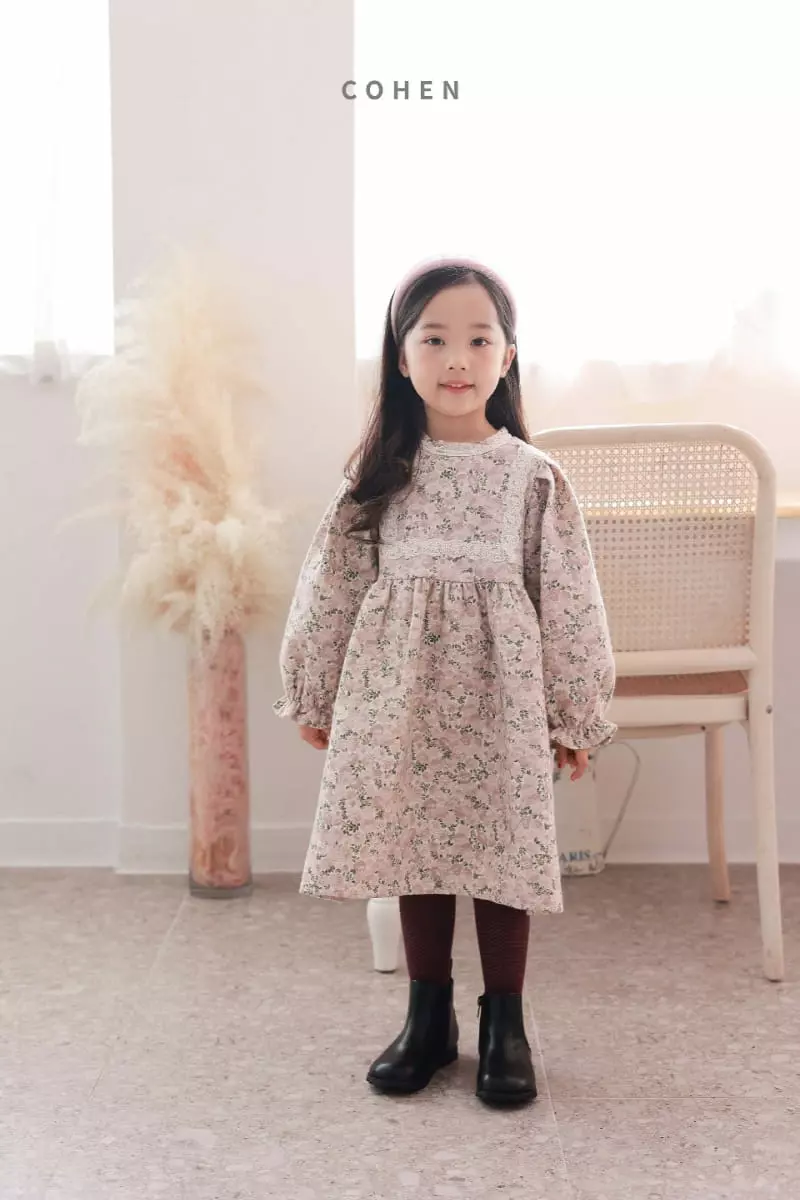 Cohen - Korean Children Fashion - #todddlerfashion - Neck Lace One-piece - 11