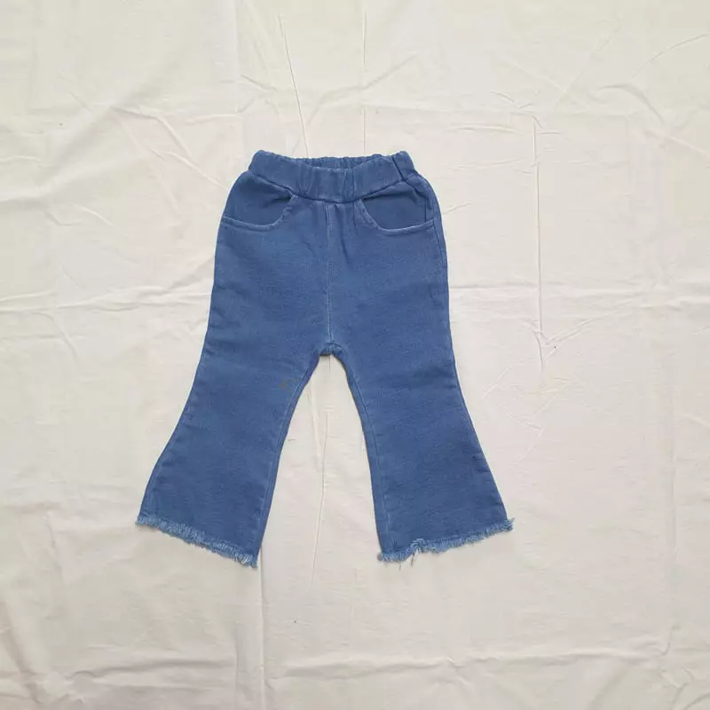 Color - Korean Children Fashion - #Kfashion4kids - Peach Denim Jeans - 12