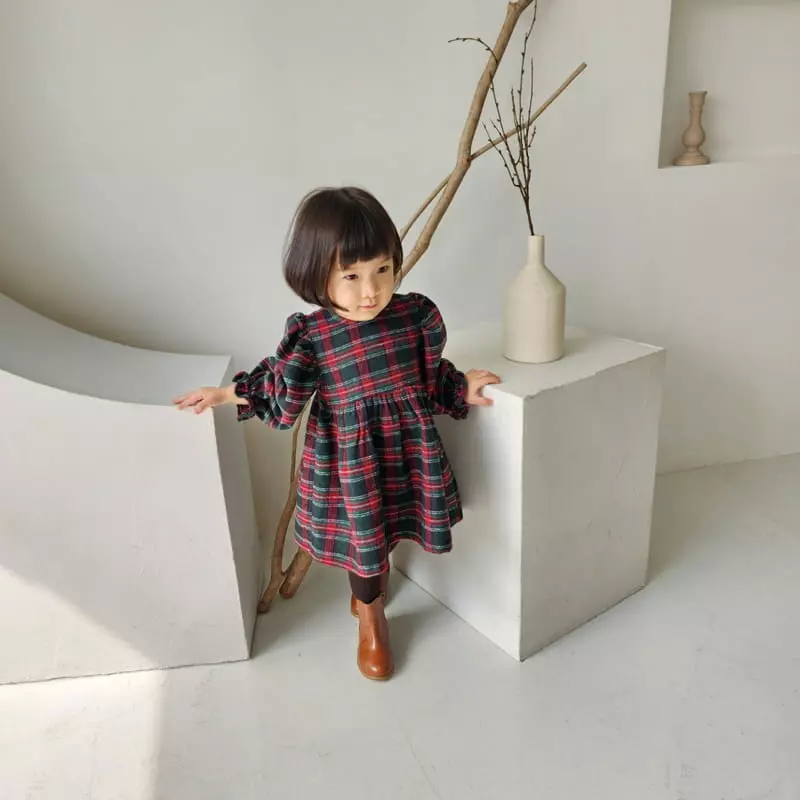 Color - Korean Children Fashion - #Kfashion4kids - Merry One-piece - 5