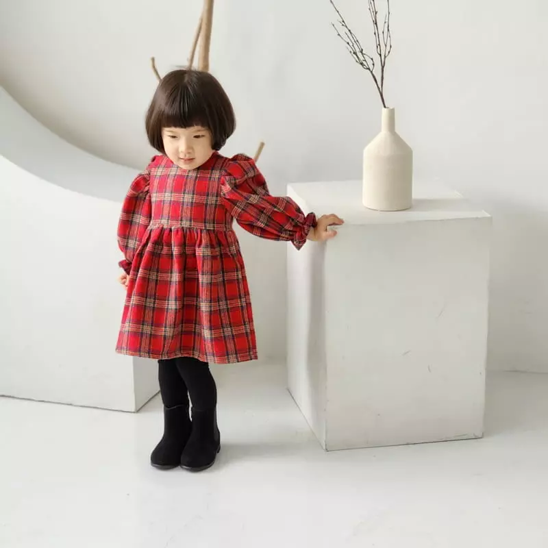 Color - Korean Children Fashion - #childofig - Merry One-piece - 11