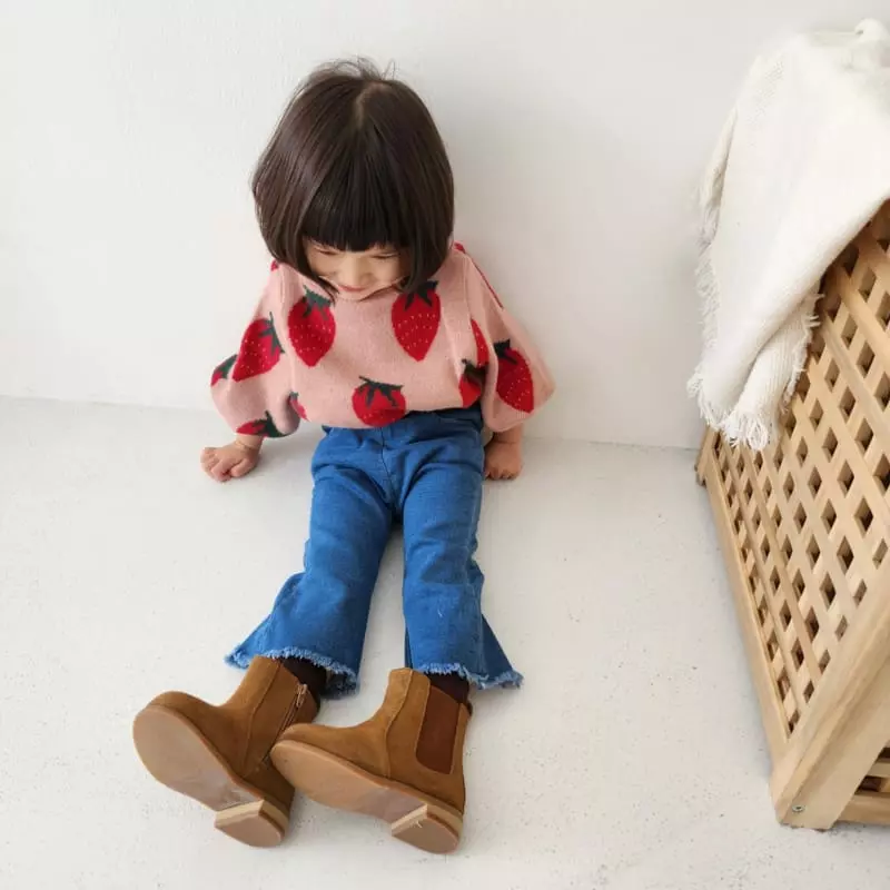 Color - Korean Children Fashion - #childofig - Strawberry Tee - 8
