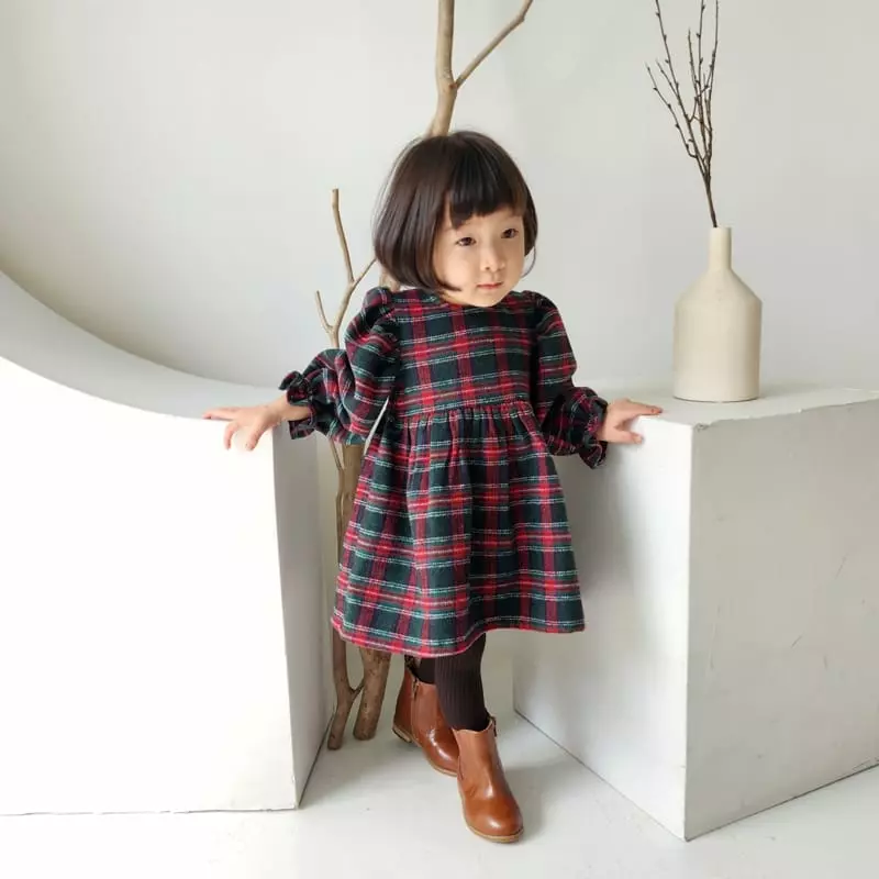 Color - Korean Children Fashion - #kidsshorts - Merry One-piece - 2