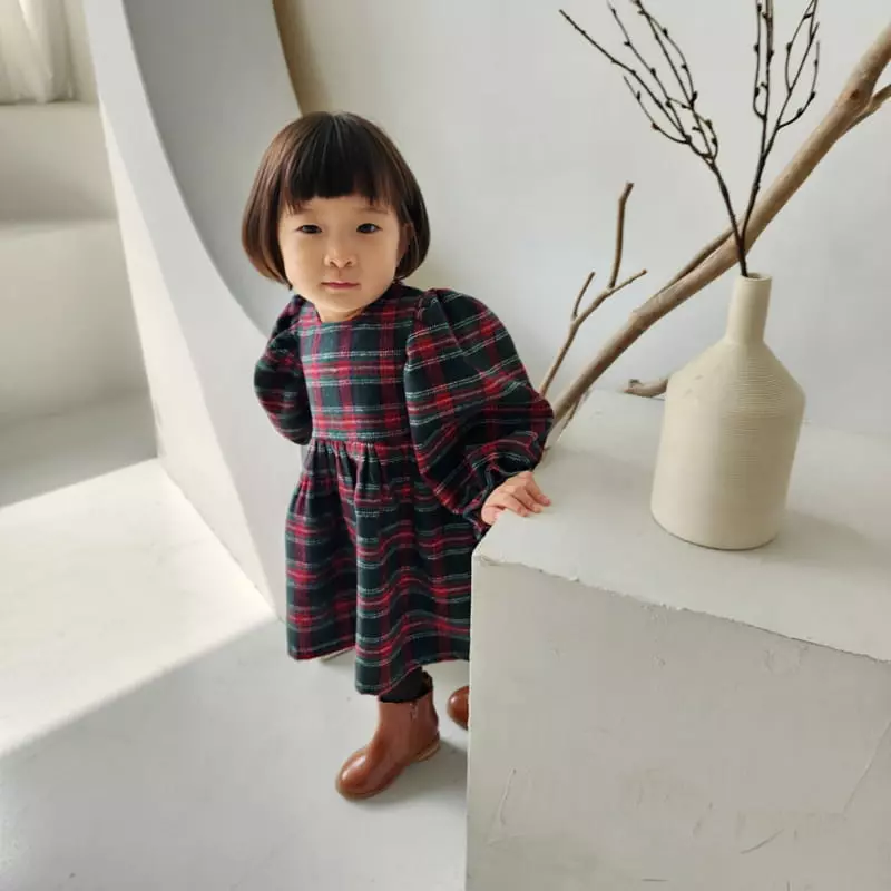 Color - Korean Children Fashion - #kidsstore - Merry One-piece - 4