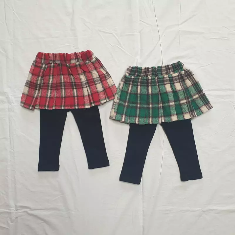 Color - Korean Children Fashion - #minifashionista - Soft Skirt Leggings - 12