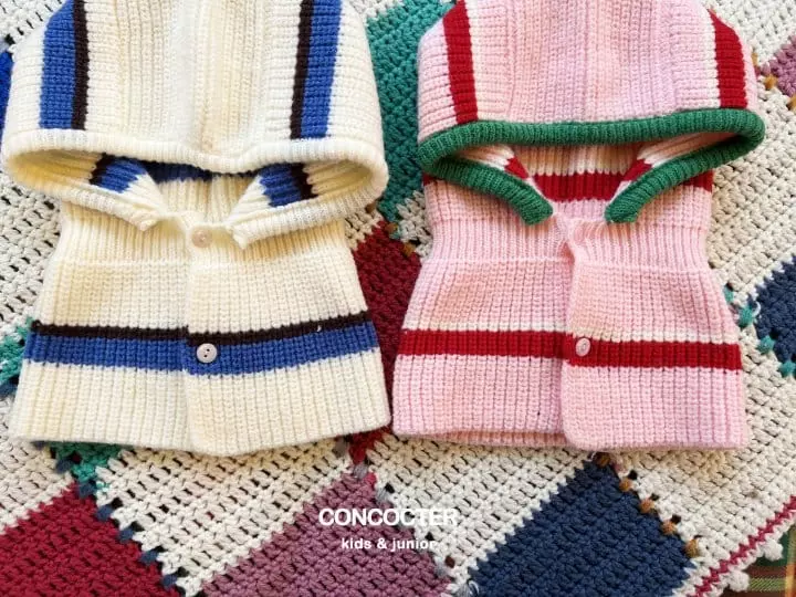 Concocter - Korean Children Fashion - #childofig - Stripes Neck Warmer - 2