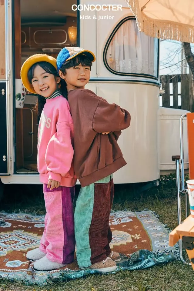 Concocter - Korean Children Fashion - #childofig - Block Pants - 8