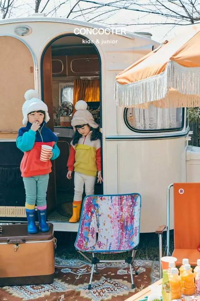 Concocter - Korean Children Fashion - #childofig - Color Dumble Anorak - 9