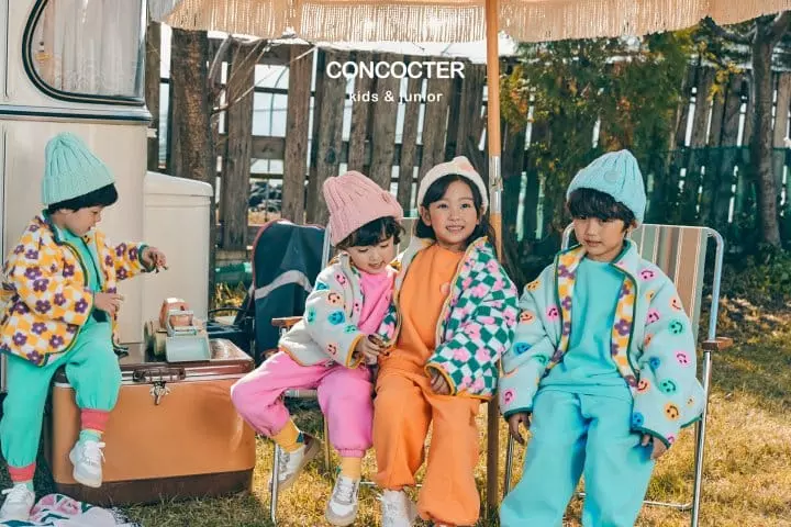 Concocter - Korean Children Fashion - #prettylittlegirls - Fleece Revesible Jumper - 4