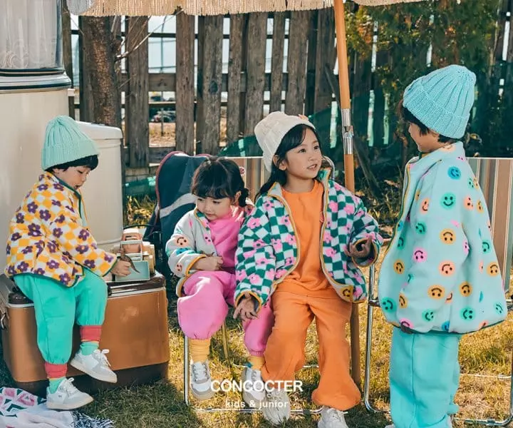 Concocter - Korean Children Fashion - #childofig - Fleece Revesible Jumper - 5