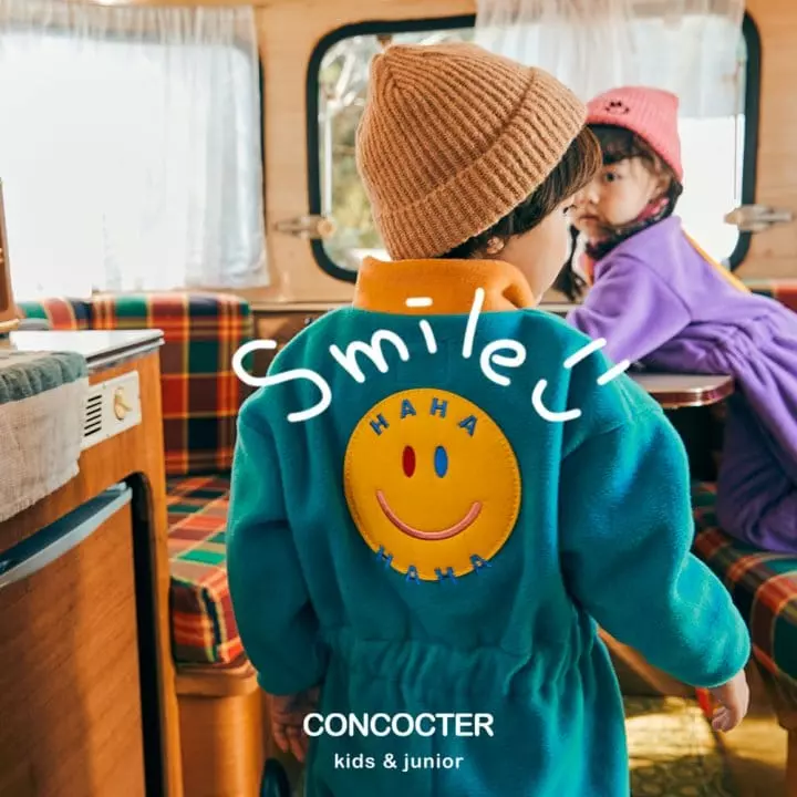Concocter - Korean Children Fashion - #childofig - Happy Smile Play Jumpsuit - 2