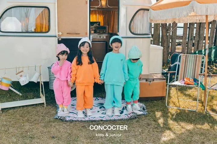 Concocter - Korean Children Fashion - #childofig - Chucream Top Bottom Set - 2