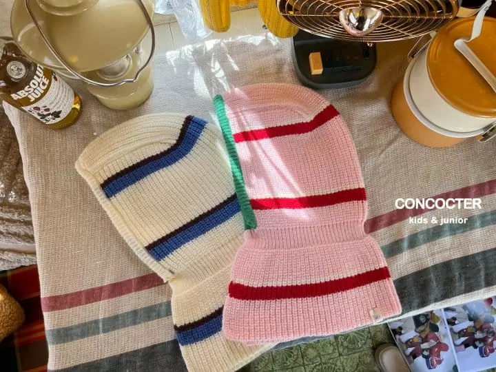 Concocter - Korean Children Fashion - #childofig - Stripes Neck Warmer - 4