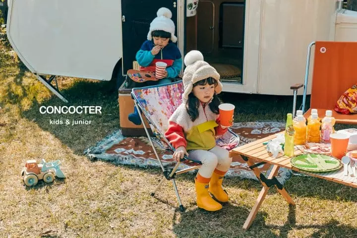 Concocter - Korean Children Fashion - #childrensboutique - Color Dumble Anorak - 10