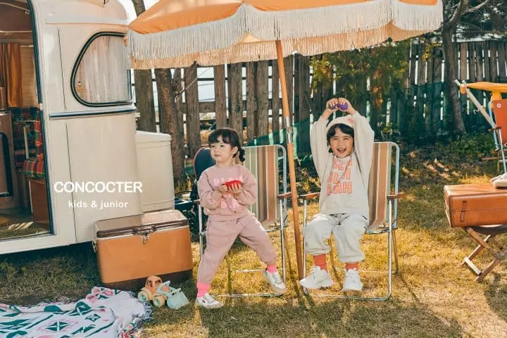 Concocter - Korean Children Fashion - #designkidswear - Bla Fleece Top Bottom Set - 11