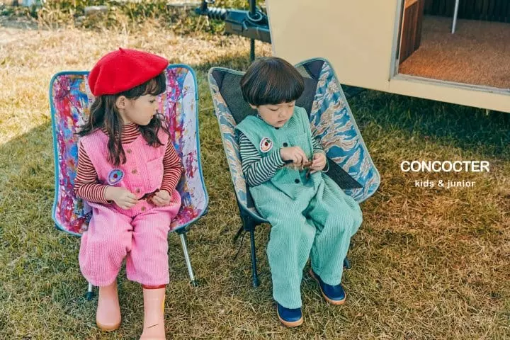 Concocter - Korean Children Fashion - #designkidswear - Big Rib Jumpsuit - 2