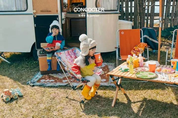 Concocter - Korean Children Fashion - #designkidswear - Color Dumble Anorak - 11