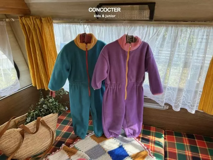 Concocter - Korean Children Fashion - #designkidswear - Happy Smile Play Jumpsuit - 5