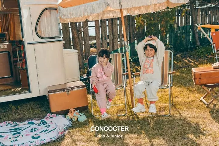 Concocter - Korean Children Fashion - #discoveringself - Bla Fleece Top Bottom Set - 12