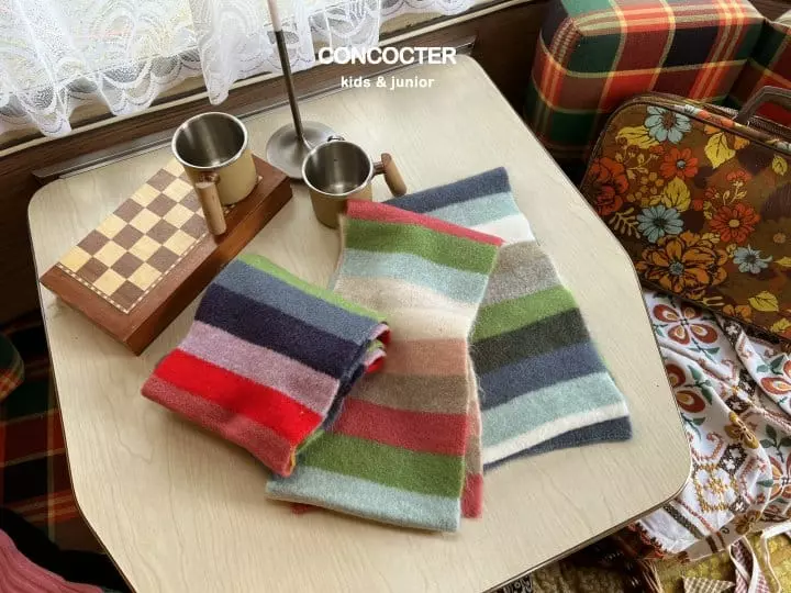 Concocter - Korean Children Fashion - #fashionkids - Rainbow Muffler